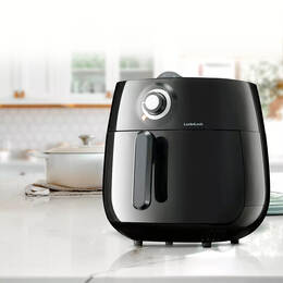 Nồi Chiên Không Dầu LocknLock Easy Control Air Fryer 220-240V, 50/60Hz, 1400W, 3,2L - EJF173BLK